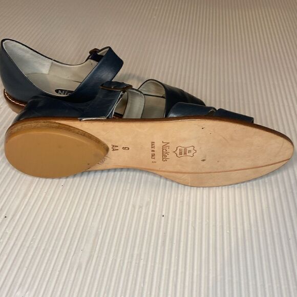 Nickels leather Sandals Made in Italy size 9AA - Picture 5 of 9